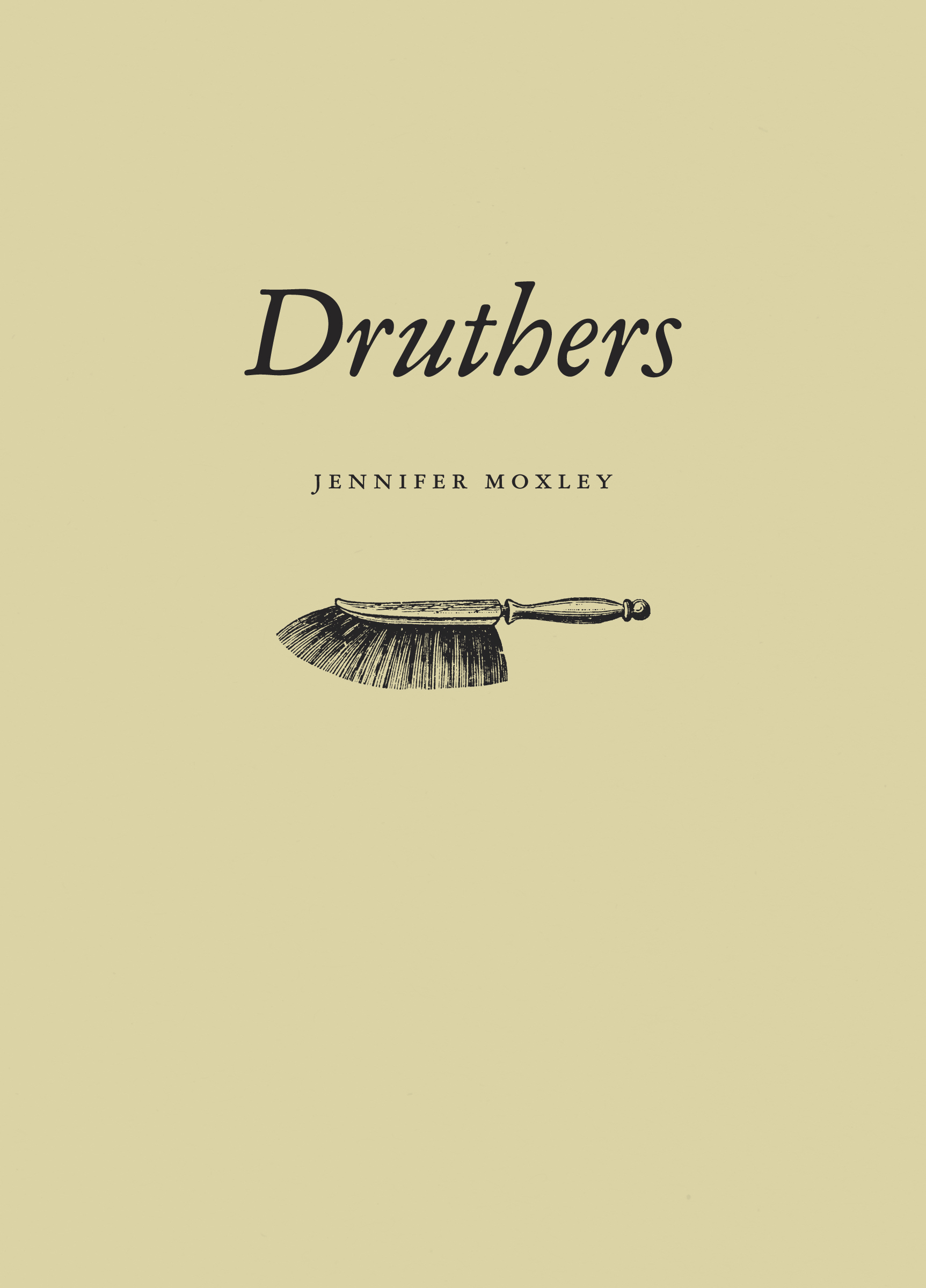 "Druthers" book cover